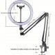 Suspension Arm Holder With 10-inch Light