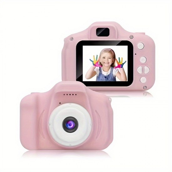 Mini Digital Camera HD Cartoon Can Take Photos Mini Camera Toys Birthday Gift Box, Built In Lithium Battery, 300mAh, Fully Charged, Can Take About 60 Minutes Thansgiving Christmas New Year Gift