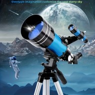 Professional F30070 Astronomical Telescope 150x Zoom High Resolution High Power Portable Night Vision Deep Space Starmoon Cosmic Eyepiece 20mm Objective 70mm Magnification 150x