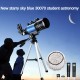 Professional F30070 Astronomical Telescope 150x Zoom High Resolution High Power Portable Night Vision Deep Space Starmoon Cosmic Eyepiece 20mm Objective 70mm Magnification 150x