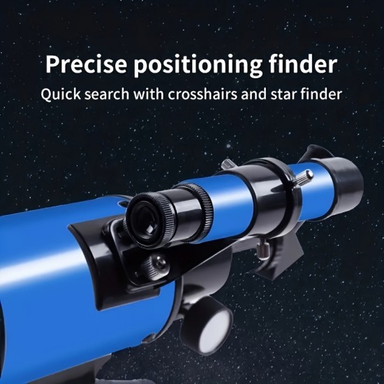 Professional F30070 Astronomical Telescope 150x Zoom High Resolution High Power Portable Night Vision Deep Space Starmoon Cosmic Eyepiece 20mm Objective 70mm Magnification 150x