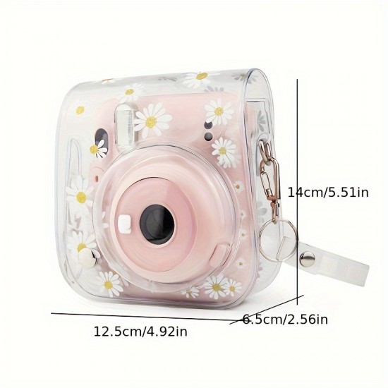 Camera Bag Suitable For Instax Polaroid Mini12/11/9/8 Transparent Camera Bag PVC Camera Storage Bag