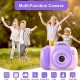 Mini Kids Camera Toys For 3 4 5 6 7 8 Year Old Girls Boys, Toddler Children Digital Video Camcorder Camera, Best Chritmas Birthday Festival Gift For Kids - 32G SD Card Included