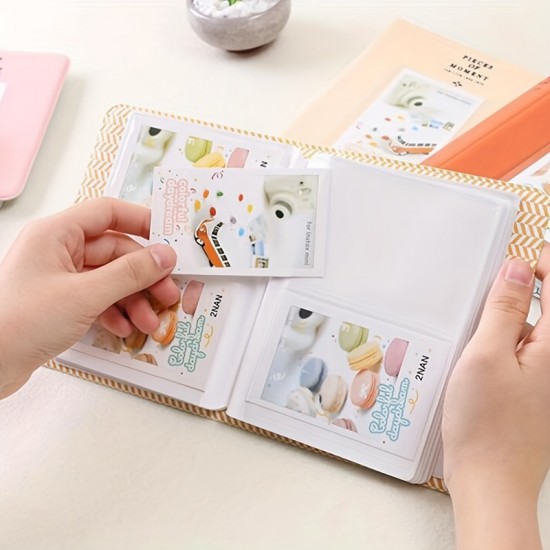 3 Inches 64 Pocket Photo Mini Instant Picture Storage For Fujifilm Instax Mini Instax Album