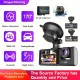 1080P Camera Dash Cam W/ IR Night Vision, Loop Recording