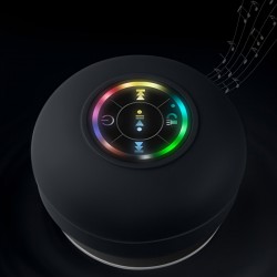 E8-New LED light bathroom wireless speaker four waterproof mini models car home audio multi-color