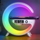 Multi-functional Wireless Charger Pad Stand Speaker TF RGB Night Light 15W Fast Charging Station For Smartphone