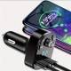 Car MP3 Player Dual USB Fast Charger Fm  Receiver Wireless Compatible 5.0 Fm Transmitter USB Flash Drive Plug Car Kit