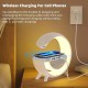 Mini Desktop Wireless Speaker; Wireless Desktop Mobile Phone Wireless Charging Colorful Ambient Light Ambient Speaker