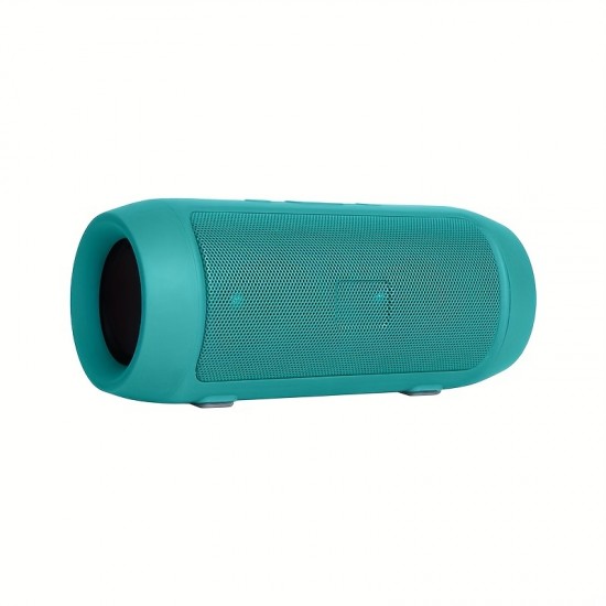 Portable Wireless Speaker With 1200mAh HD Call, Plug-in Card, And Mini Computer Subwoofer - Perfect For Outdoor Lawn Audio!