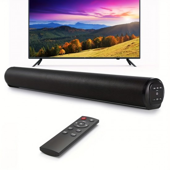 20W TV Sound Bar Subwoofer Music Player Wired And Wireless Home Surround SoundBar For PC Theater TV Speaker