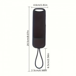 2 Pcs Rock Silicone Remote Control Protective Cover In Night Light Color, 2 Pieces Of Matching Color Remote Control Cover