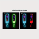 2 Pcs Rock Silicone Remote Control Protective Cover In Night Light Color, 2 Pieces Of Matching Color Remote Control Cover