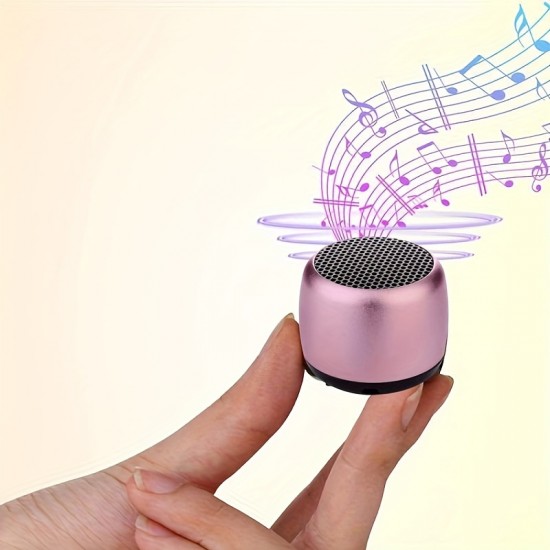 Mini Portable Music Player Speaker Wireless Speaker With Subwoofer, Sports Sound Box, Stereo Hd Surround Sound, Speaker For Any Smartphone