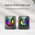 Desktop Computer Luminous Sound Desktop Laptop Game Sound Colorful Luminous RGB Sound Computer Speaker