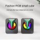 Desktop Computer Luminous Sound Desktop Laptop Game Sound Colorful Luminous RGB Sound Computer Speaker