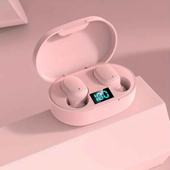 Earphone TWS Wireless 5.3 Earphone In-Ear Earbuds Digital Display Charging Compartment Binaural Earphones