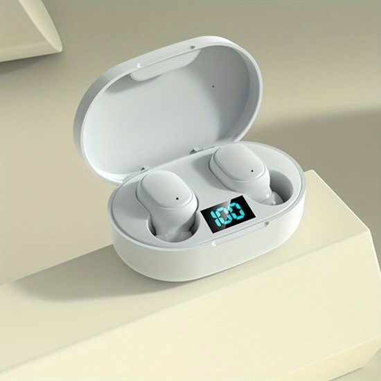 Earphone TWS Wireless 5.3 Earphone In-Ear Earbuds Digital Display Charging Compartment Binaural Earphones