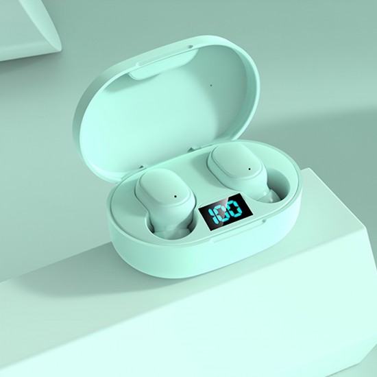 Earphone TWS Wireless 5.3 Earphone In-Ear Earbuds Digital Display Charging Compartment Binaural Earphones