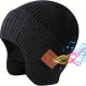 Wireless Beanie Hat With Headphones, Built-in Microphone And Stereo Speakers Upgrade Music Knitted Hat, Unisex USB Rechargeable Headphones Music Hat