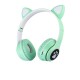 Wireless Headphones With Mic, Led Light Up Cat Over Ear Wireless Headphones For IPad/Tablet/PC/School, Birthday Gifts For Girls