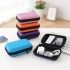 Data Cable Charger Storage Bag, Portable Earphone Storage Box Drop-proof Zipper Bag