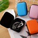 Data Cable Charger Storage Bag, Portable Earphone Storage Box Drop-proof Zipper Bag