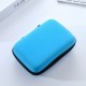 Data Cable Charger Storage Bag, Portable Earphone Storage Box Drop-proof Zipper Bag