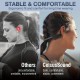 Outdoor Sports Headphones With Noise-Canceling MIC, Waterproof Sport Wireless Headphones, Open Ear Stereo Headphones Up To 10H Playtime, Wireless Headset For Running And Workout