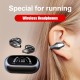 New Bt 5.2 Wireless Headphones Bone Conduction Noise  Reduction Bt Earphones Stereo Music Headset Waterproof Sports Earphone Birthday Gifts Christmas Gifts