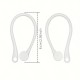 1 Pair Multi-color Silicone Earhook For AirPod Antilost Hooks Earphone Holder Earphone Accessories Gift For Birthday/Easter/Boyfriend/Girlfriend