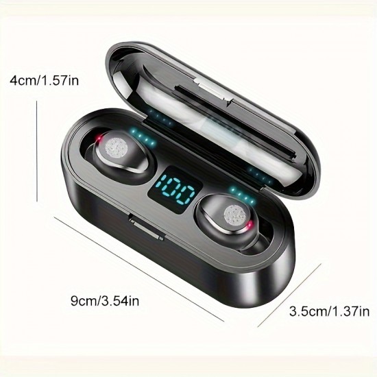 Original Wireless Earbuds HiFi Music Earphone With Mic Headphones Sports Waterproof Headset New With Mic For Phone