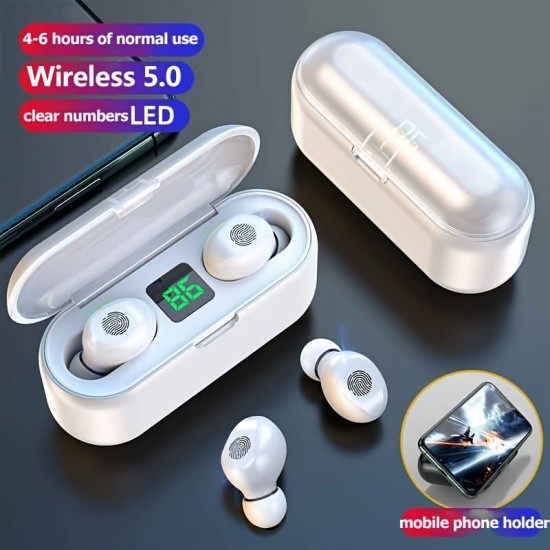 Original Wireless Earbuds HiFi Music Earphone With Mic Headphones Sports Waterproof Headset New With Mic For Phone