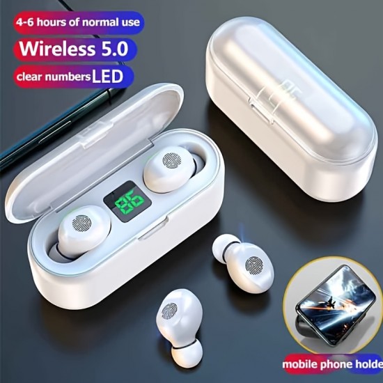 Original Wireless Earbuds HiFi Music Earphone With Mic Headphones Sports Waterproof Headset New With Mic For Phone