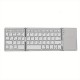 B033 Wireless Three Fold Keyboard Computer Office Mute Ultra-thin Portable Keyboard Three System