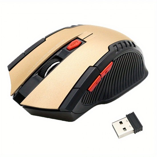 Mini 2.4GHz Wireless Mouse With USB Receiver Gamer 1600DPI Mice For Computer PC Laptop Computer Mice Gaming Laser Optical