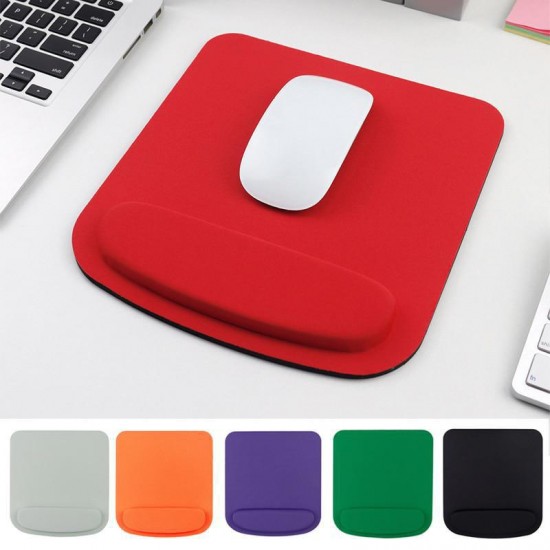 1 Multicolor PC Mouse Pad Support With Hand Rest Esport Mousepad Solid Color Mice Mat Comfortable Mouse Pad Gift For Birthday/Valentines/Easter/Boy/Girlfriends