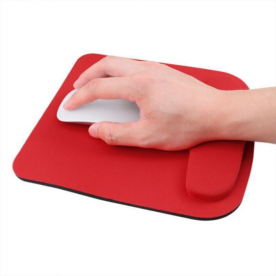 1 Multicolor PC Mouse Pad Support With Hand Rest Esport Mousepad Solid Color Mice Mat Comfortable Mouse Pad Gift For Birthday/Valentines/Easter/Boy/Girlfriends