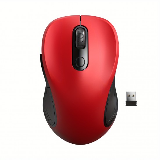 Wireless Mouse,  Computer Mouse Wireless 2.4G USB Cordless Mouse With 3 Adjustable DPI, 6 Buttons, Ergonomic Portable Silent Mouse For Laptop PC Mac