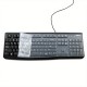 Mk120 Keyboard Cover For Logitech MK120 K120 Wired Set Film Silicone TPU Shell Ultra-thin Shell Keyboard Film