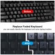 2pcs Colorful Universal Keyboard Stickers, Computer Keyboard Replacement Decals, Keyboard Letter Stickers - Strong Adhesive, Non-falling