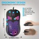 Ergonomic Mouse, Optical Vertical Mouse Rechargeable USB Mouse 2.4GHz Wireless Mouse With 6 Buttons,3 Adjustable 1200/1600/2400 DPI For Laptop, Desktop Computer