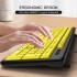 USB Wired Large Character Yellow Keyboard Suitable For Elderly People With Presbyopia For Office And Home Use