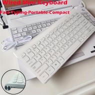 Wired Gaming Small Keyboard  Laptop Keyboard Business Office Portable