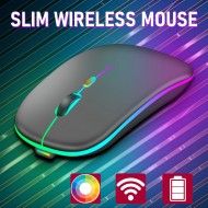 Rechargeable Wireless Mouse Computer Mouse Ergonomic Usb Mouse Silent Mouse With Backlight RGB Mice For Laptop PC