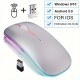 Rechargeable 5.2 BT Wireless Mouse - Compatible with Macbook Air, Xiaomi Pro Mouse, Matebook Laptop, IPad Tablet, MatePad