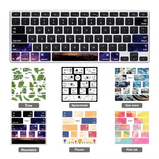 Partial Keyboard Sticker Suitable For Apple Computer MacBook Air