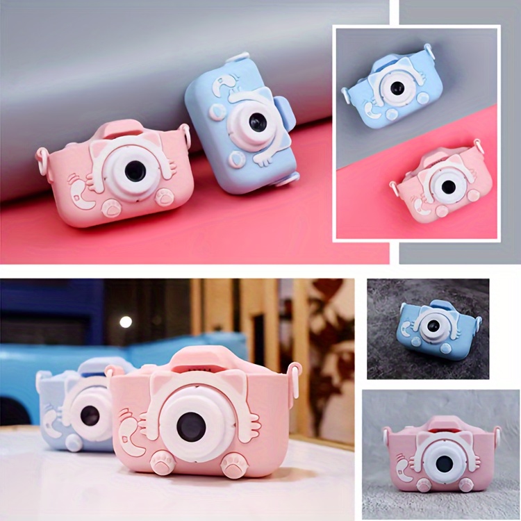 camera cartoon digital mini fun camera high definition dual camera toy gift details 3