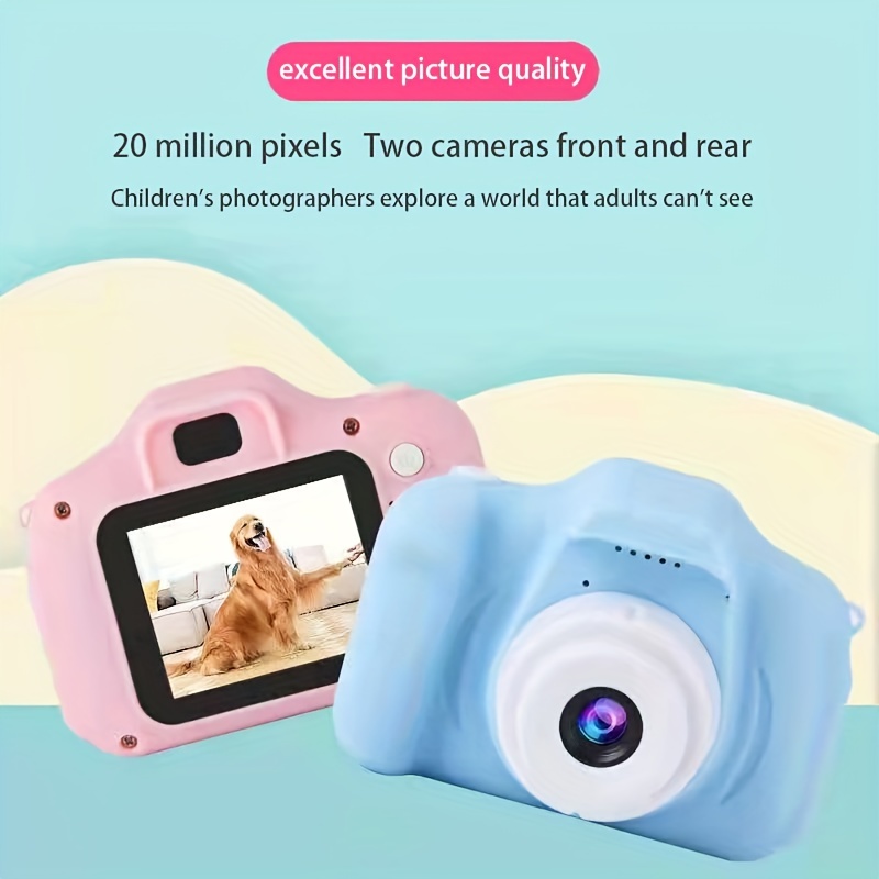 camera cartoon digital mini fun camera high definition dual camera toy gift details 5