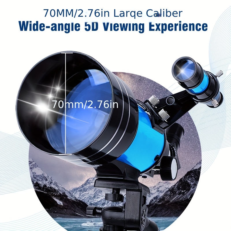 professional f30070 astronomical telescope 150x zoom high resolution high power portable night vision deep space starmoon cosmic eyepiece 20mm objective 70mm magnification 150x details 2